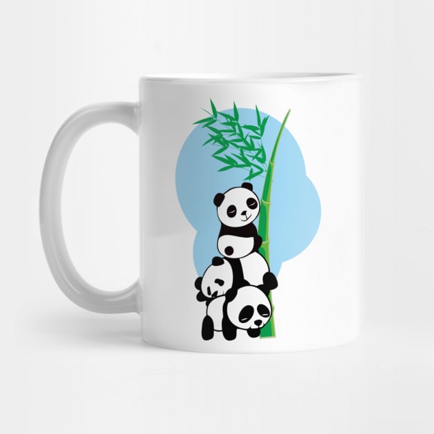 Panda and Bamboo 3 by Jack Wolfie Gallery